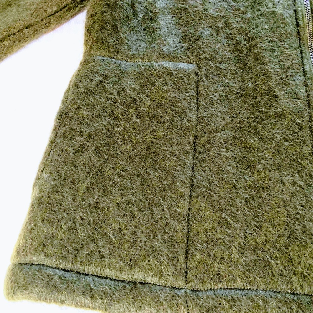 Andrea Reynders Repurposed Wool Full Zip Jacket - Picture 5 of 6